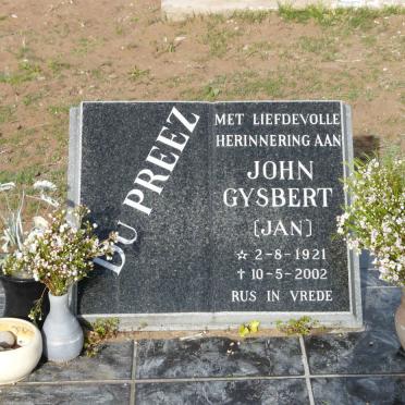 PREEZ John Gysbert, du 1921-2002