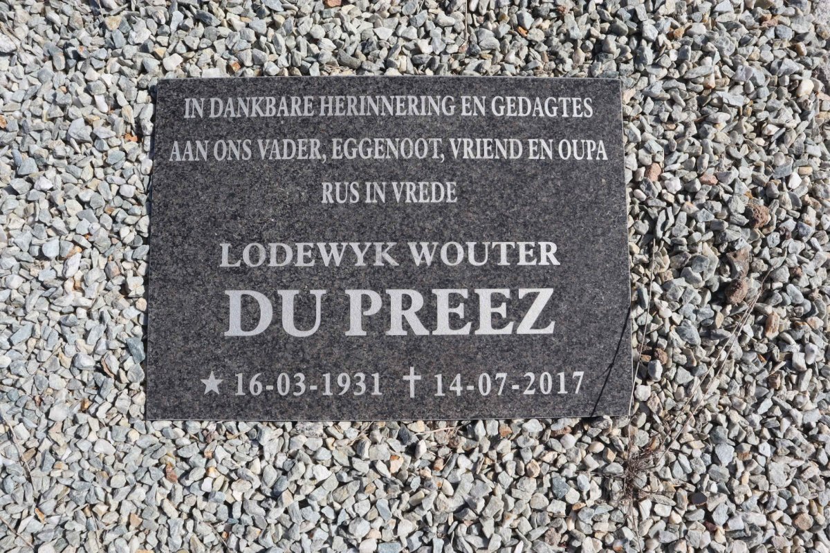 PREEZ Lodewyk Wouter, van 1931-2017 & Conny VAN BORSELEN 1934-2013_1