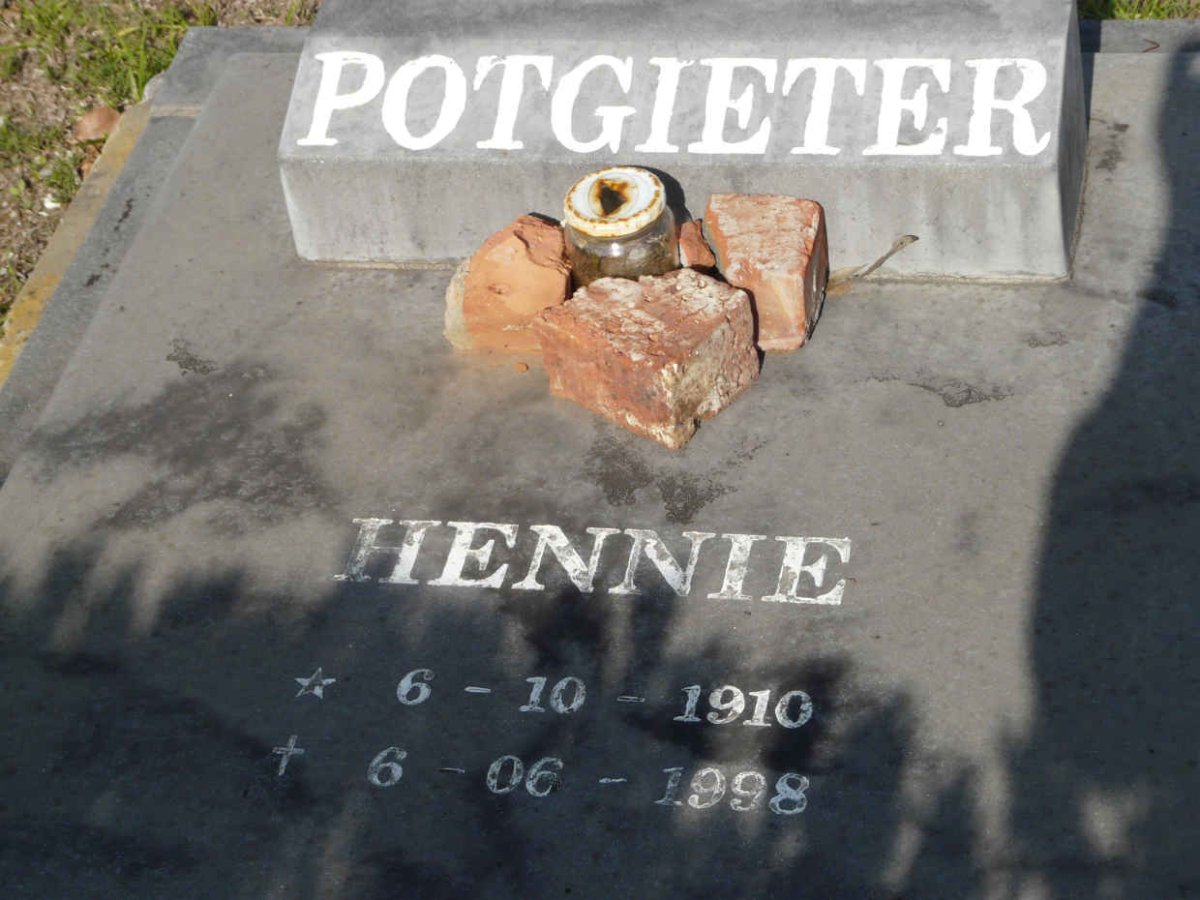 POTGIETER Hennie 1910-1998