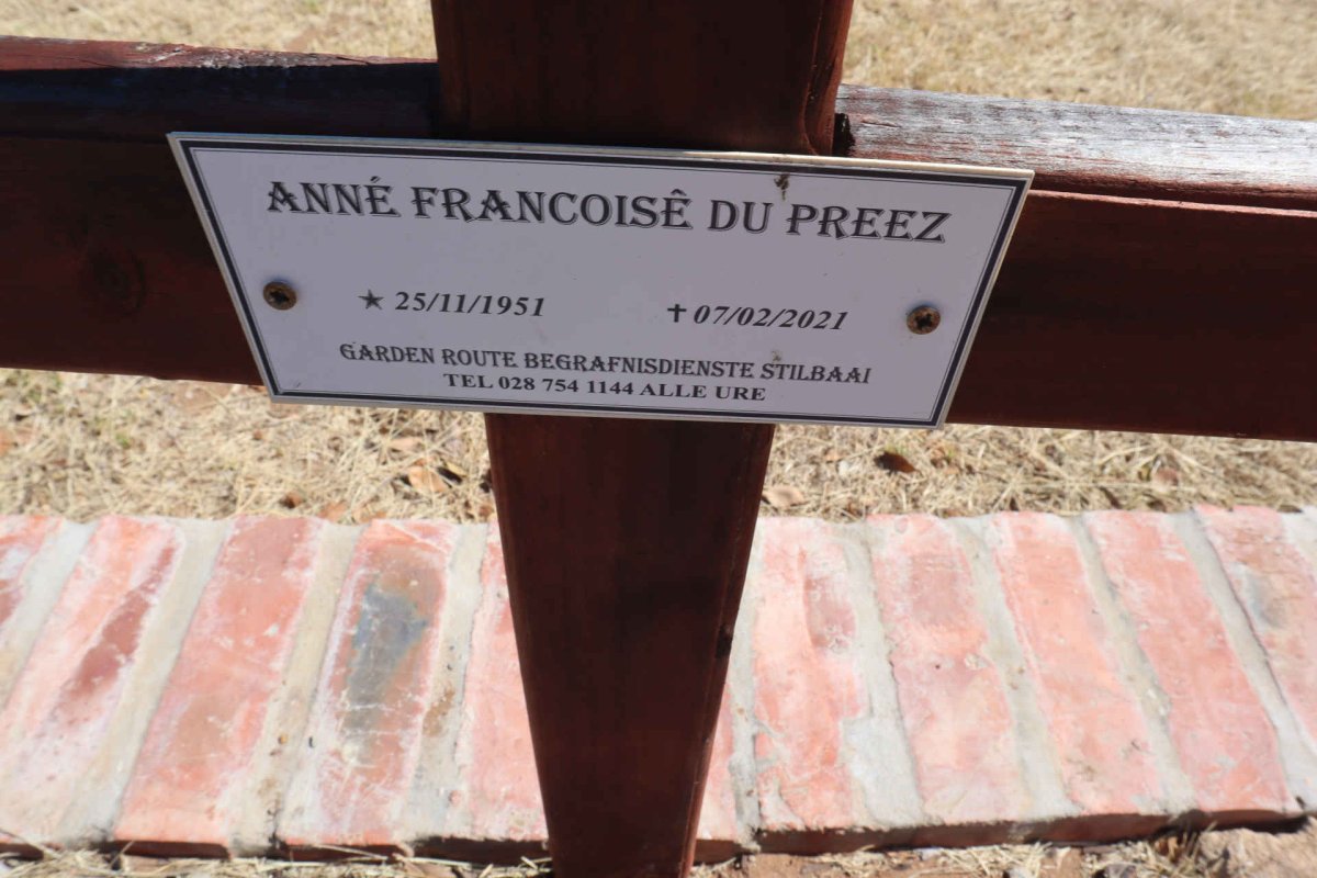 PREEZ Anne Francoise, du 1951-2021