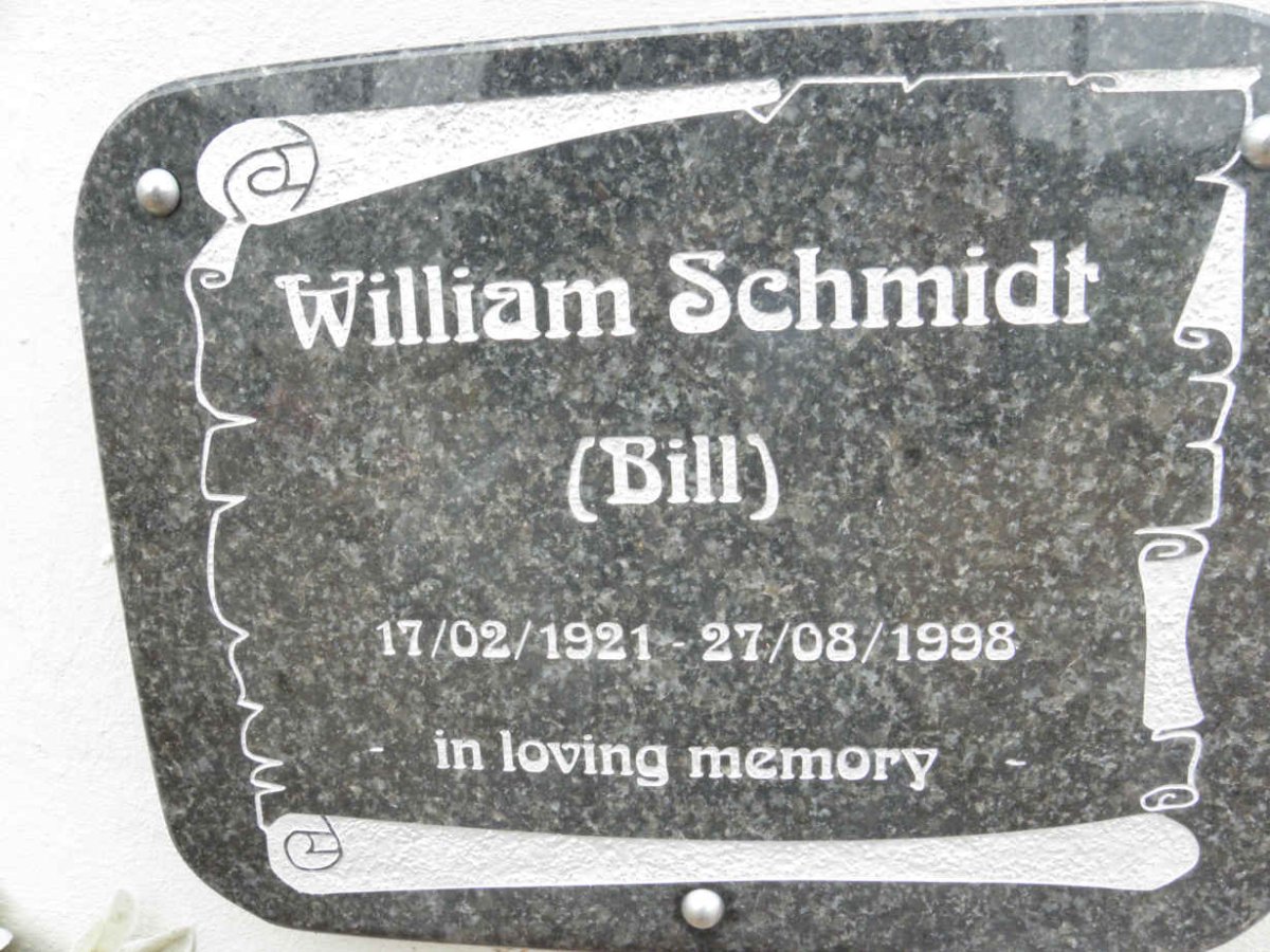 SCHMIDT William 1921-1998