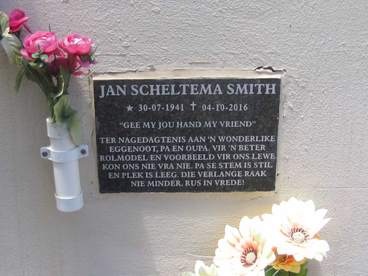 SMITH Jan Scheltema 1941-2016