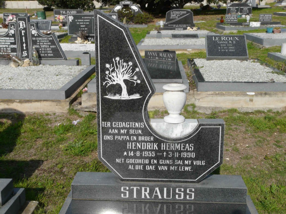 STRAUSS Hendrik Hermeas 1955-1990