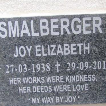 SMALBERGER Joy Elizabeth 1938-2019