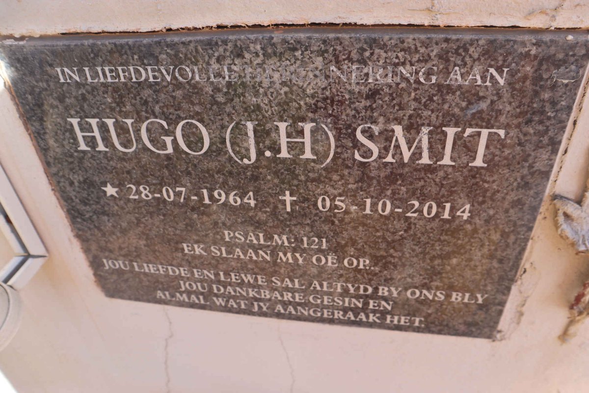 SMIT Hugo J.H. 1964-2014