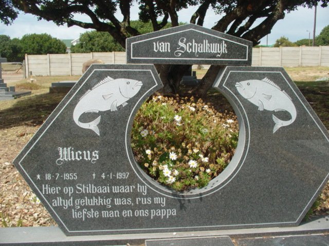 SCHALKWYK Micus, van 1955-1997