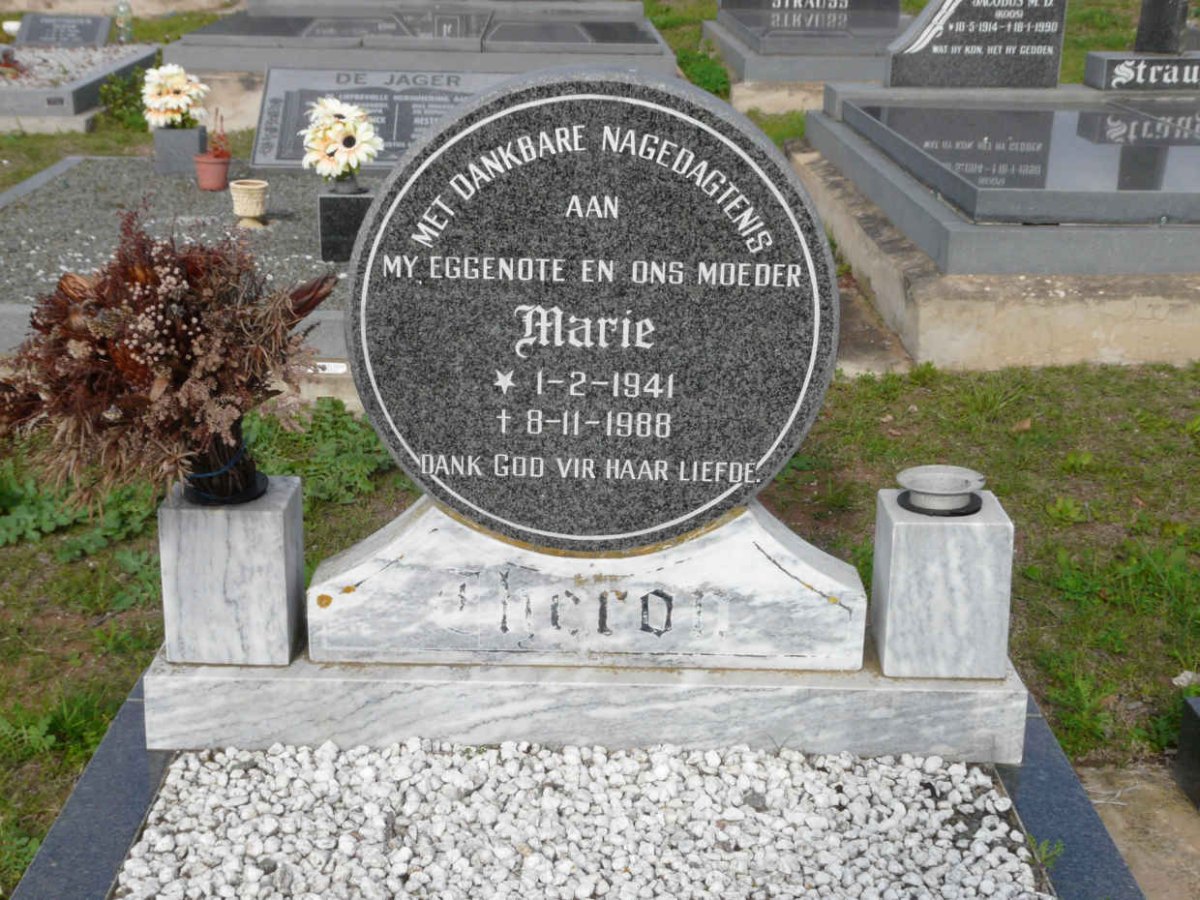 THERON Marie 1941-1988