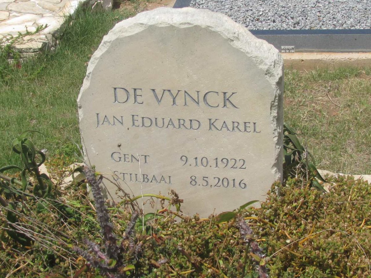 VYNCK Jan Eduard Karel, de 1922-2016