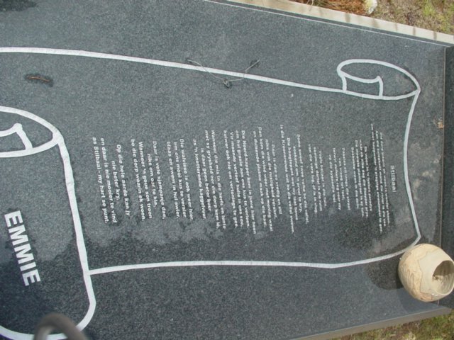 VOSLOO Emmie 1927-2002