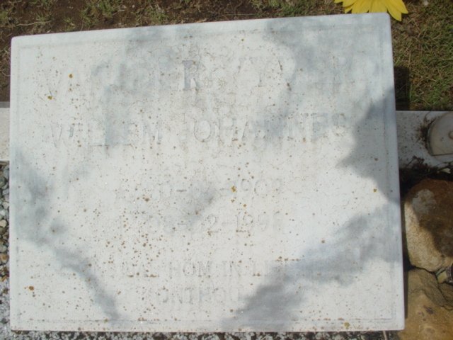 VYVER Willem Johannes, van der 1907-1998