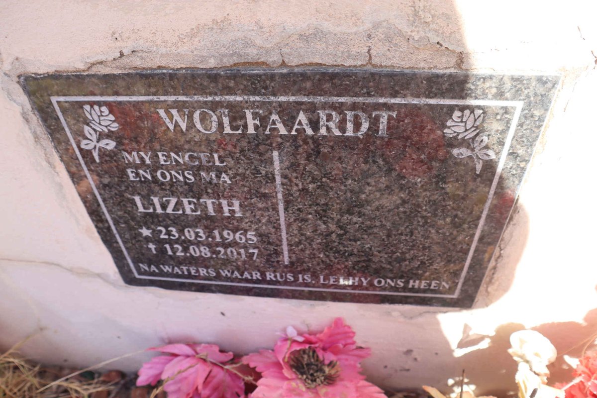 WOLFAARDT Lizeth 1965-2017