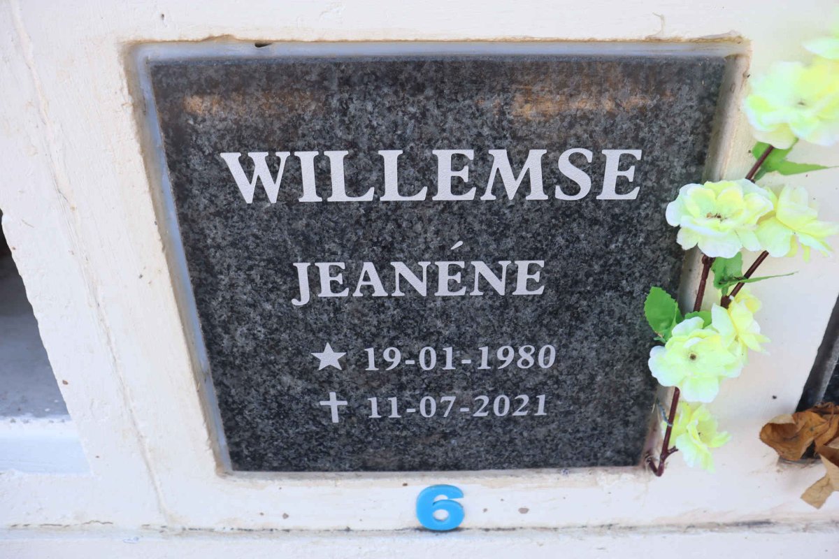 WILLEMSE Jeanene 1980-2021