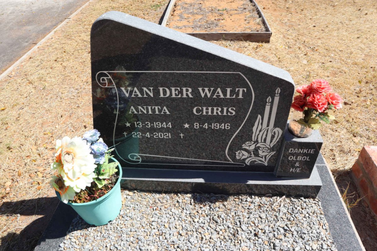 WALT Chris, van der 1946-  & Anita 1944-2021