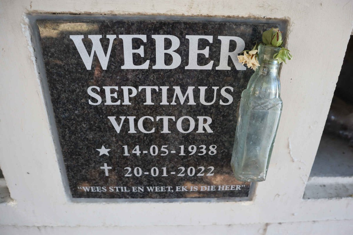 WEBER Septimus Victor 1938-2022