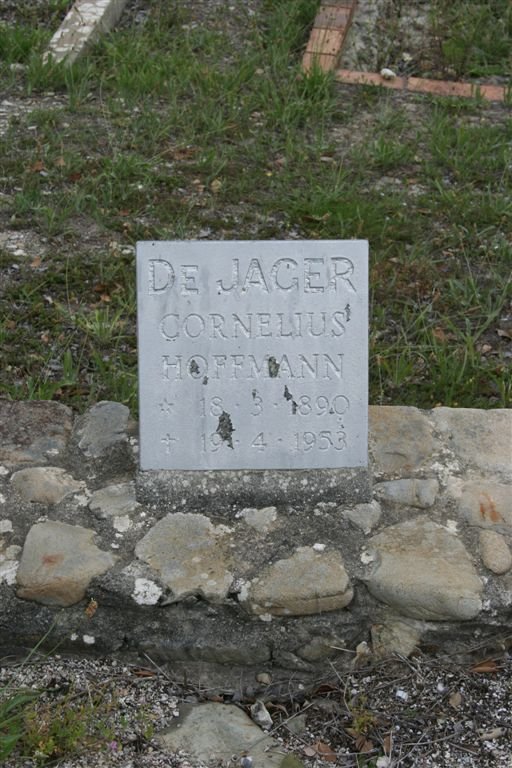 JAGER Cornelius Hoffman, de 1890-1953