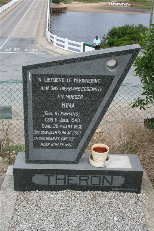 THERON Rina nee KLEINHANS 1940-1966