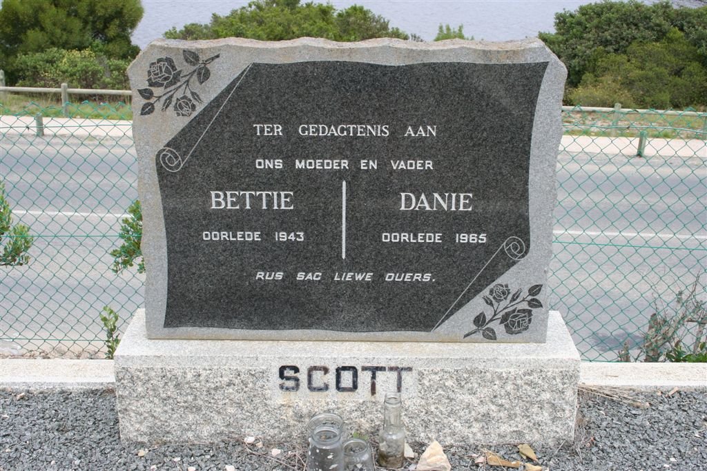 SCOTT Danie -1965 &amp; Bettie -1943