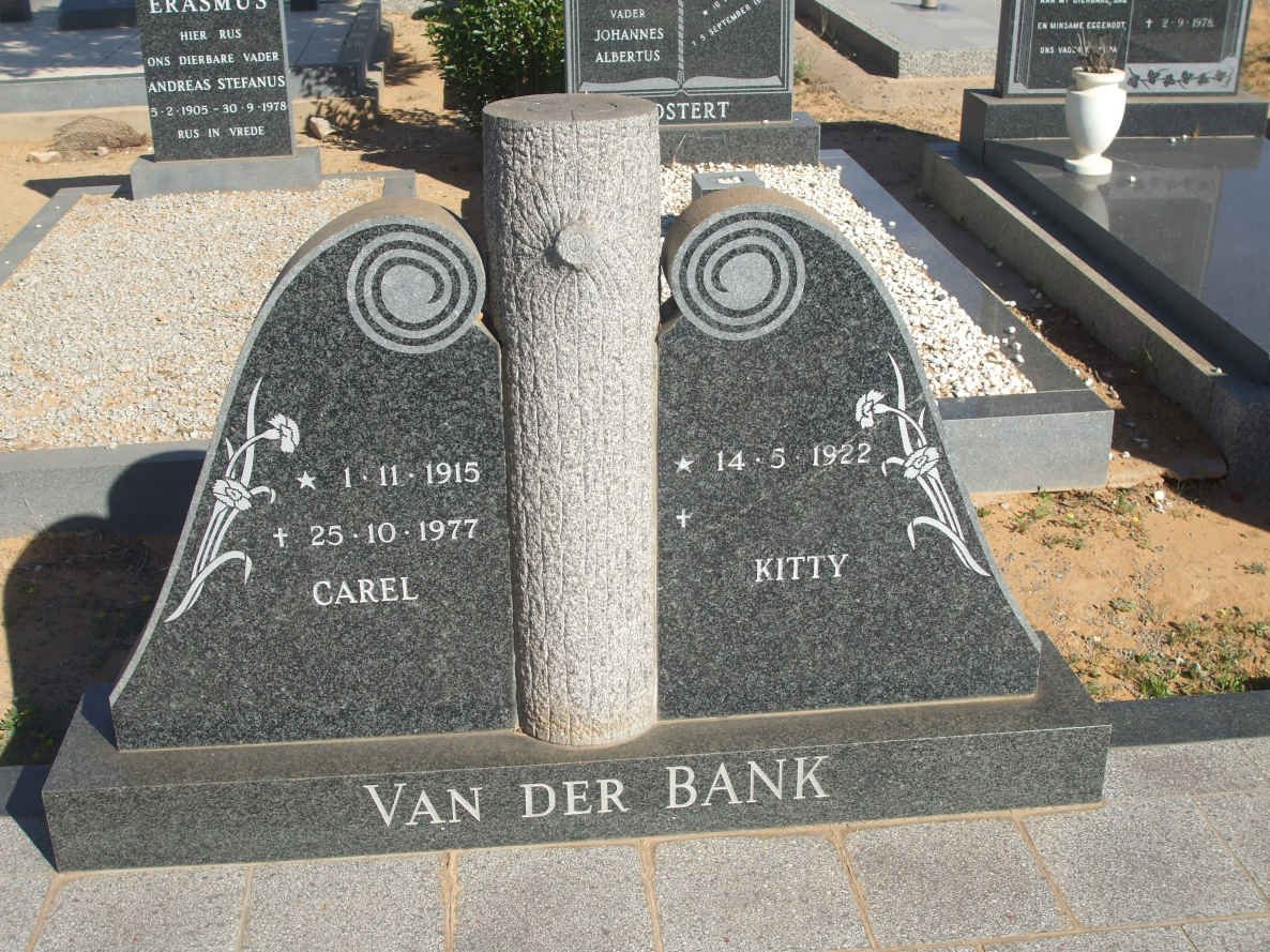 BANK Carel, van der 1915-1977 &amp; Kitty 1922-