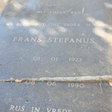 BOTHMA Frans Stephanus 1923-1990