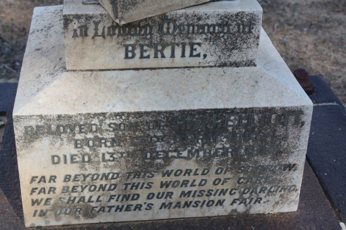ELLIOTT Bertie 1914-1914