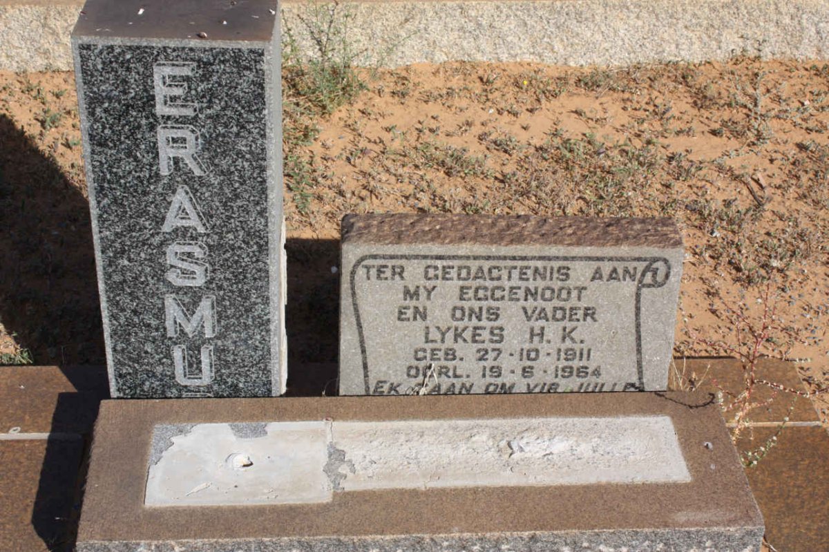 ERASMUS Lykes H.K. 1911-1964