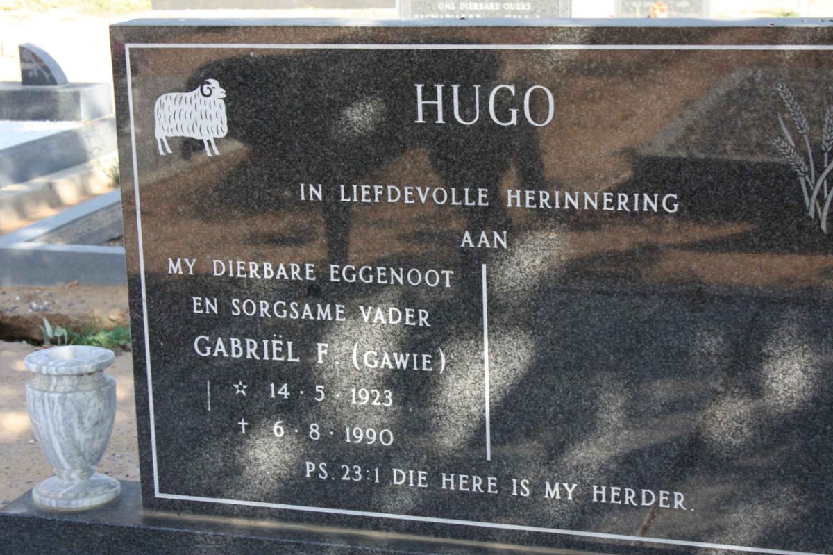 HUGO Gabriel F. 1923-1990