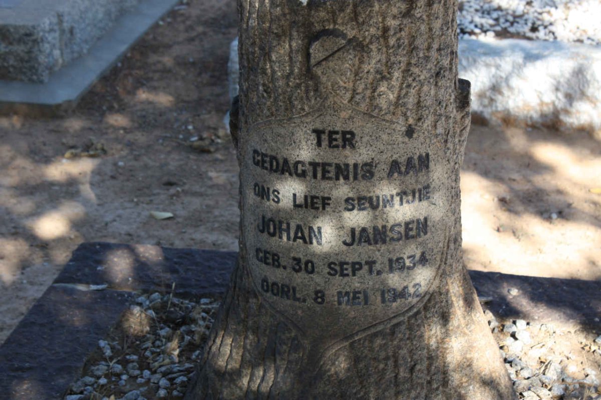 JANSEN Johan 1934-1942