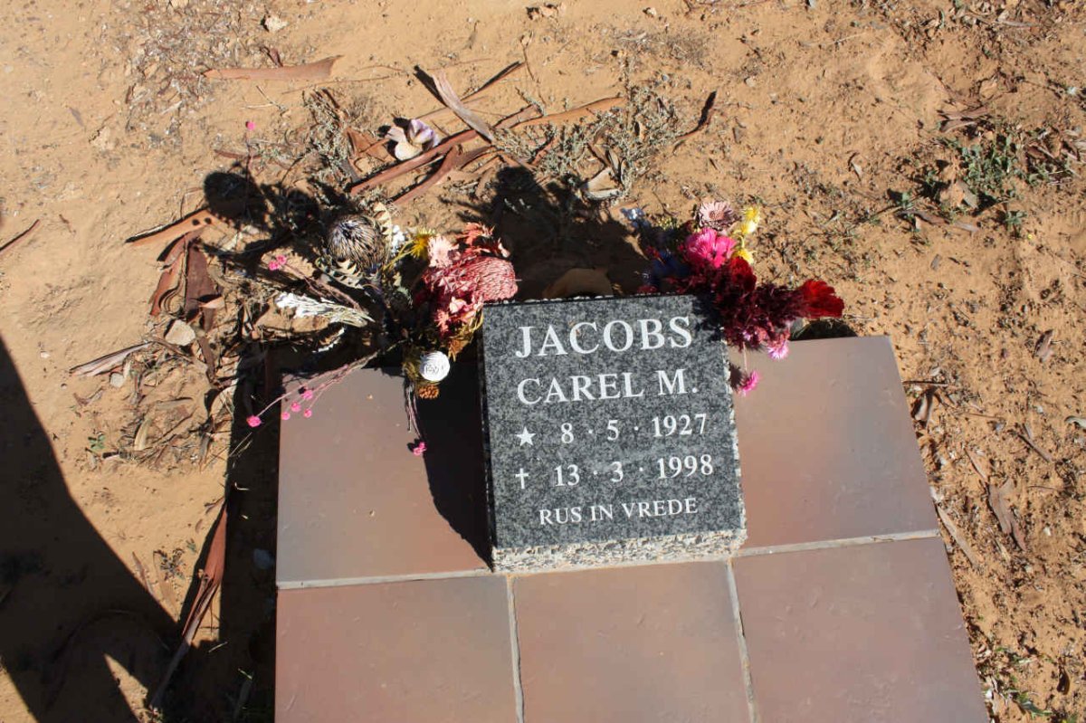JACOBS Carel M. 1927-1998