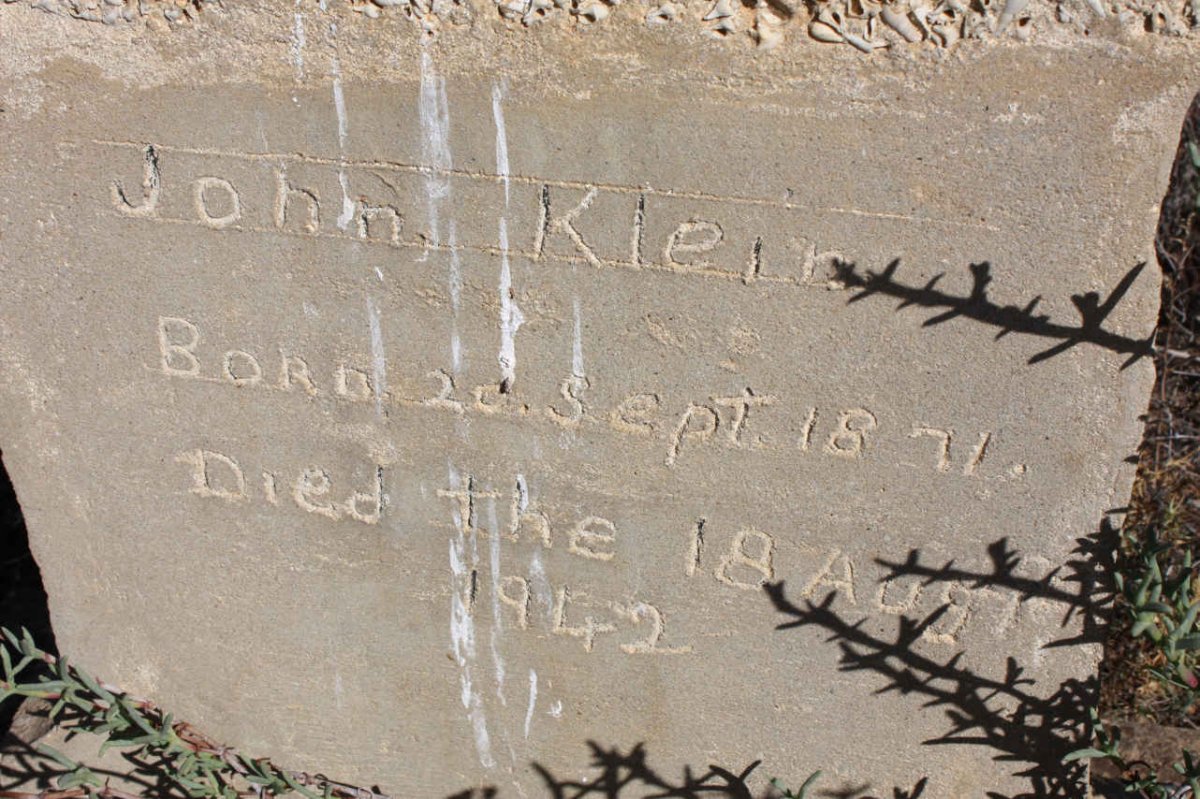 KLEIN John 1871-1942