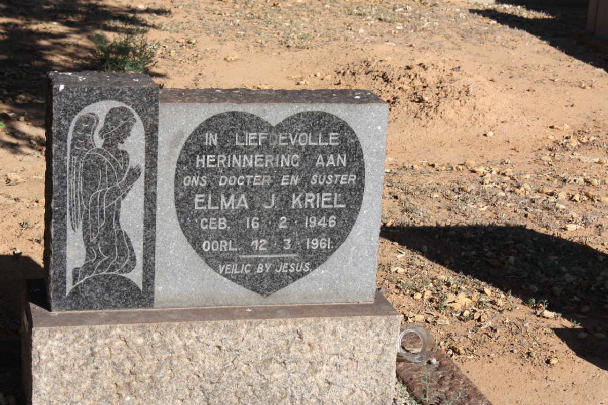 KRIEL Elma J. 1946-1961