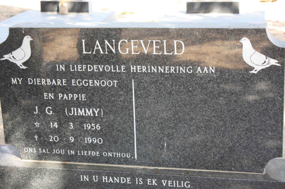 LANGEVELD J.G. 1956-1990