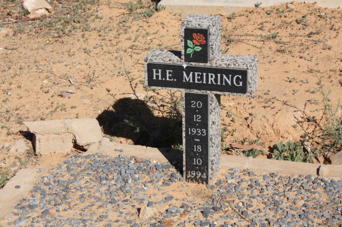 MEIRING H.W. 1933-1994