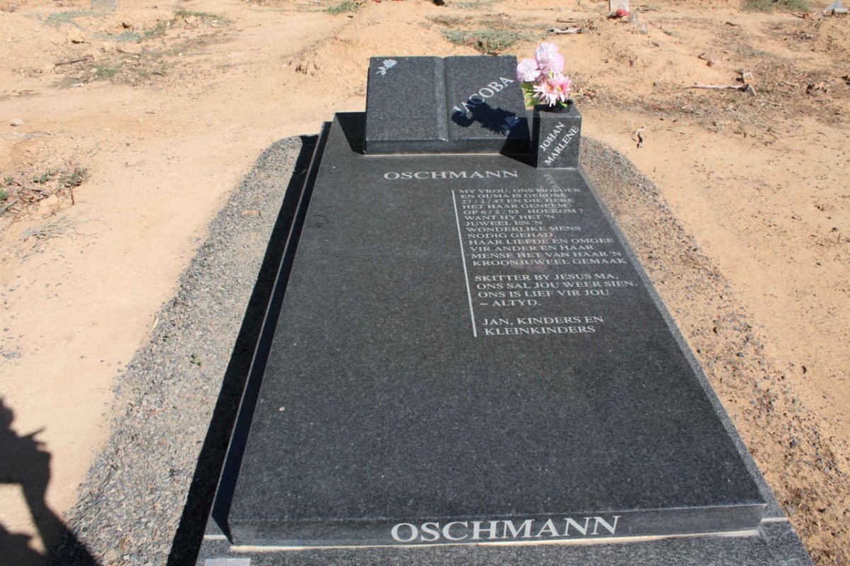 OSCHMANN  Jacoba 1947-2003