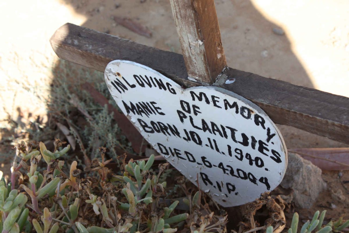 PLAAITJIES Manie 1940-2009