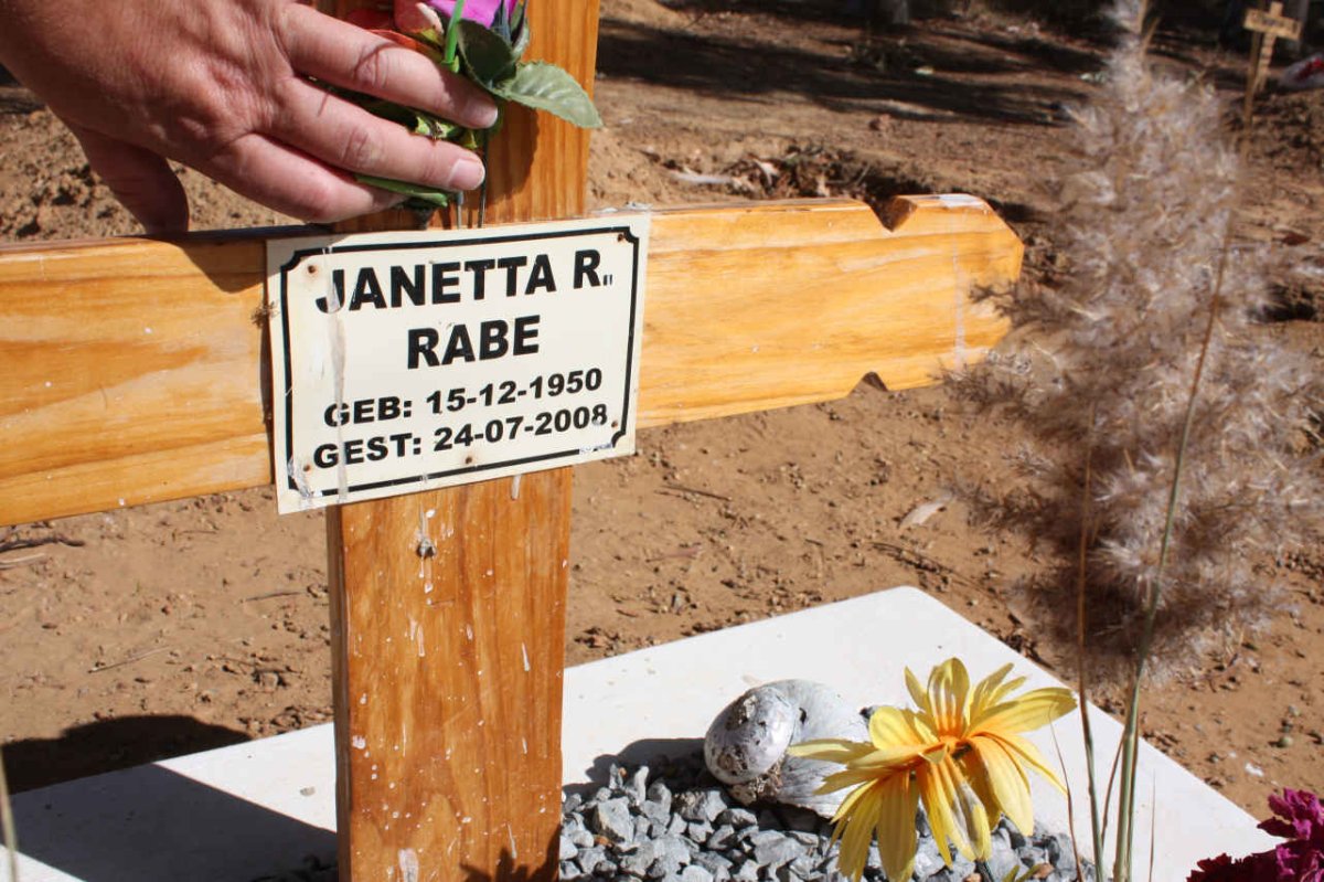 RABE Janetta R. 1950-2008