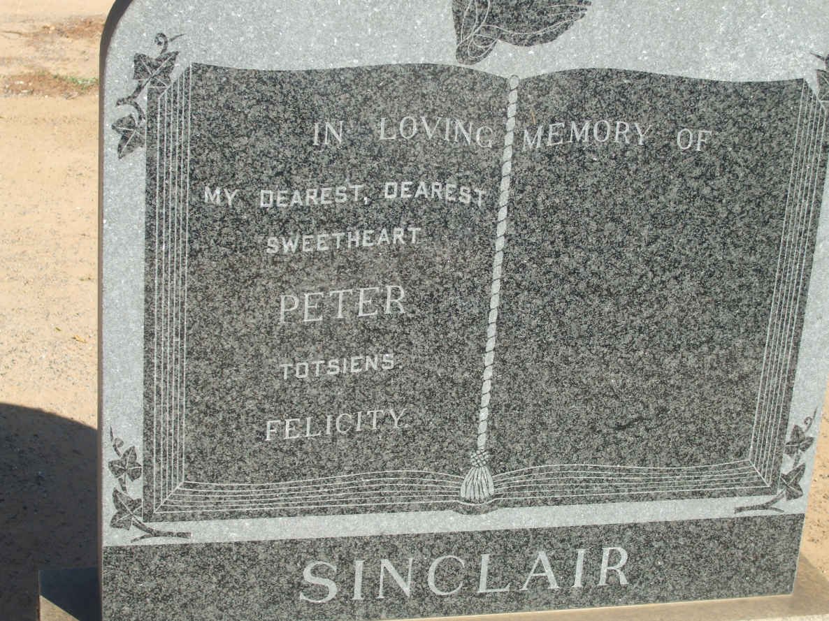 SINCLAIR Peter ?