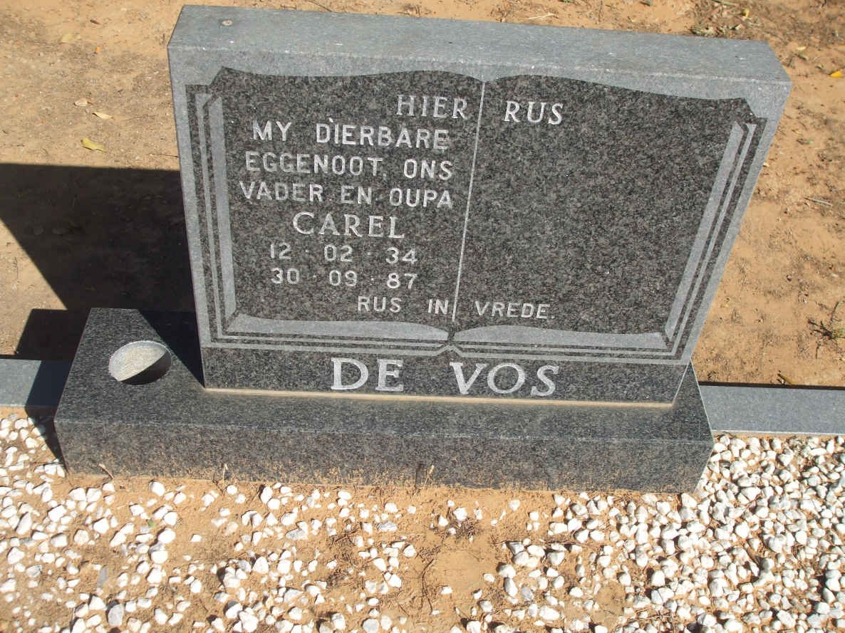 VOS Carel. de 1934-1987