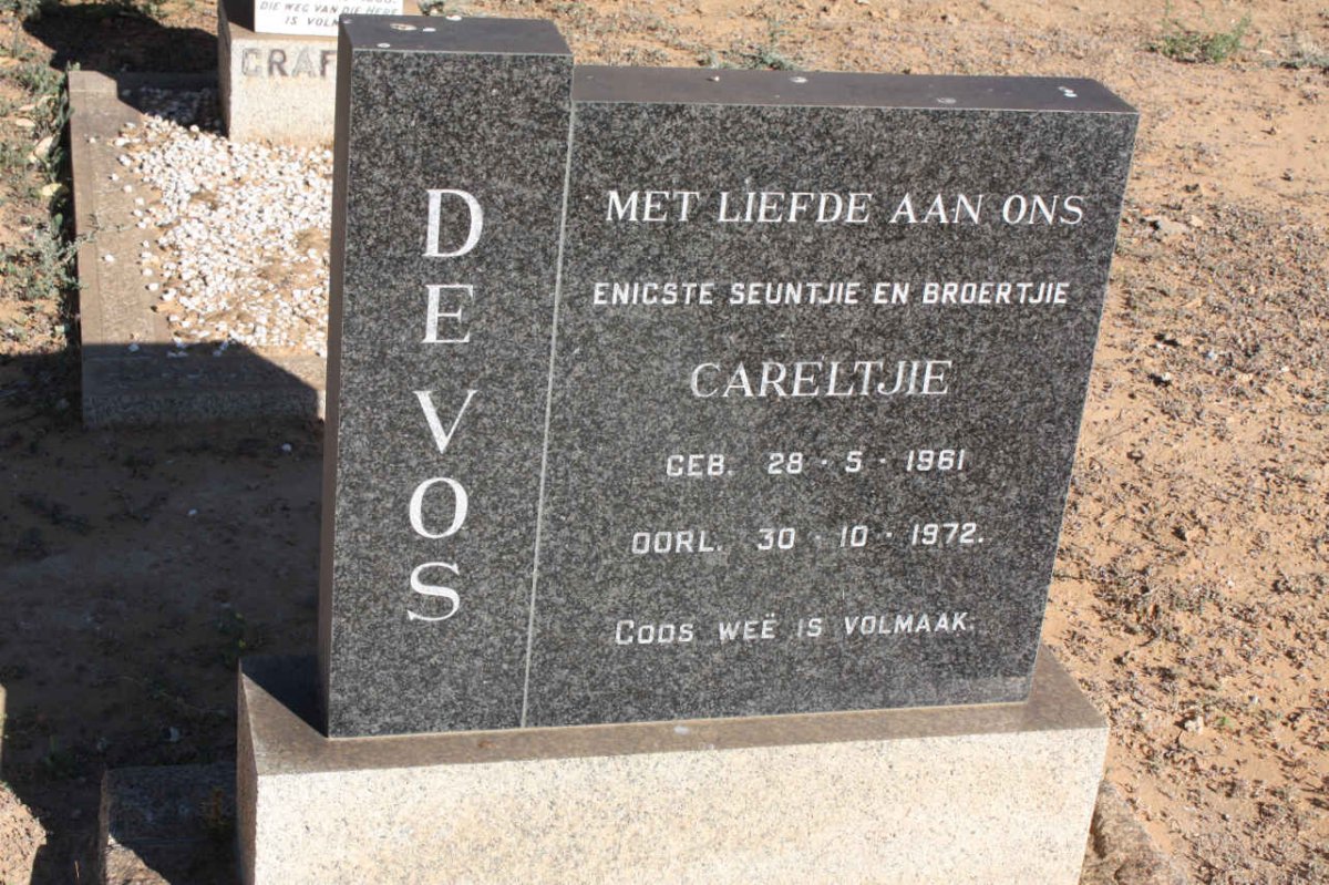 VOS Careltjie, de 1961-1972