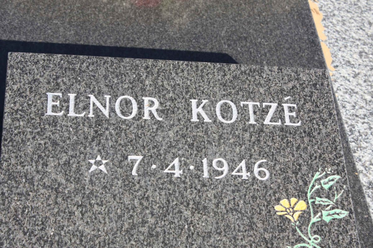 KOTZE Elnor 1946-