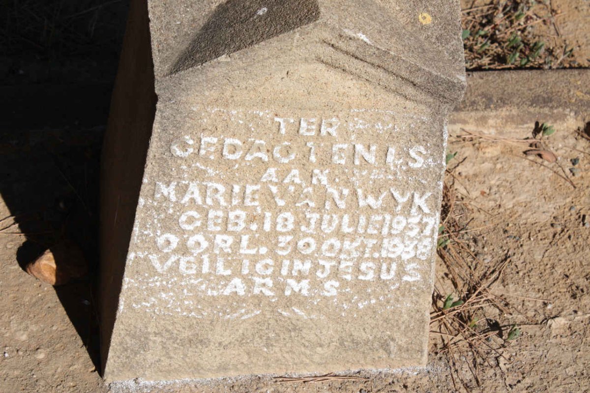 WYK Marie, van 1937-1938