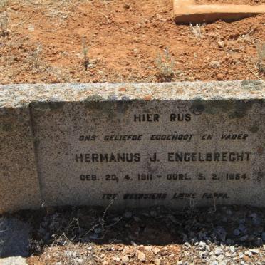 ENGELBRECHT Hermanus J. 1911-1954