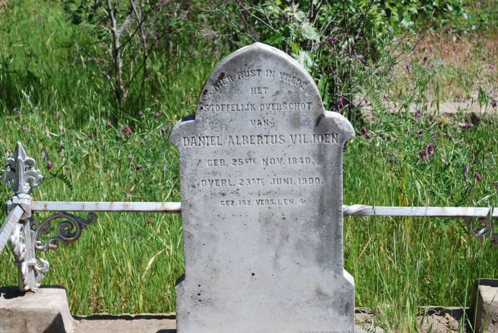 VILJOEN Daniel Albertus 1840-1900