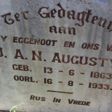AUGUSTYN J.A.N. 1863-1933