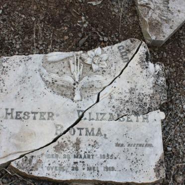 BOTMA Hester Elizabeth 1855-1919