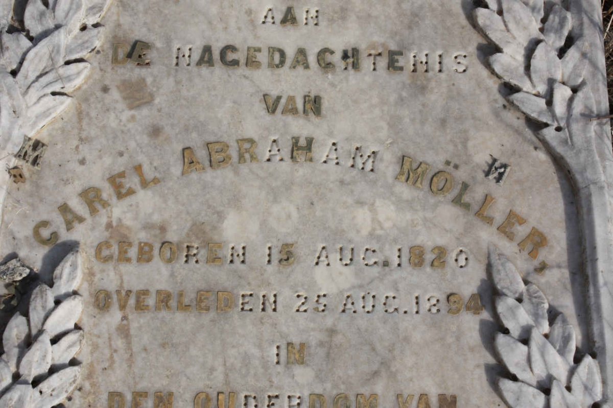MOLLER Carel Abraham 1820-1894