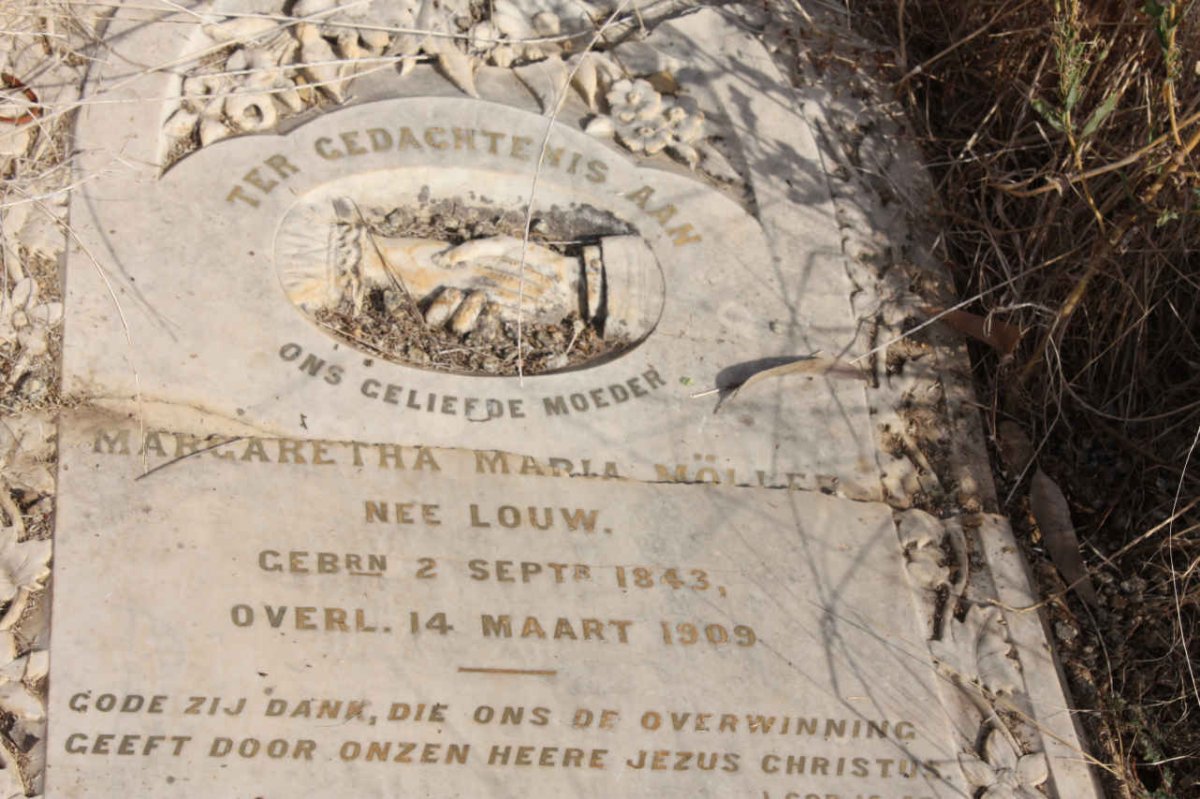 MOLLER Margaretha Maria nee LOUW 1843-1909
