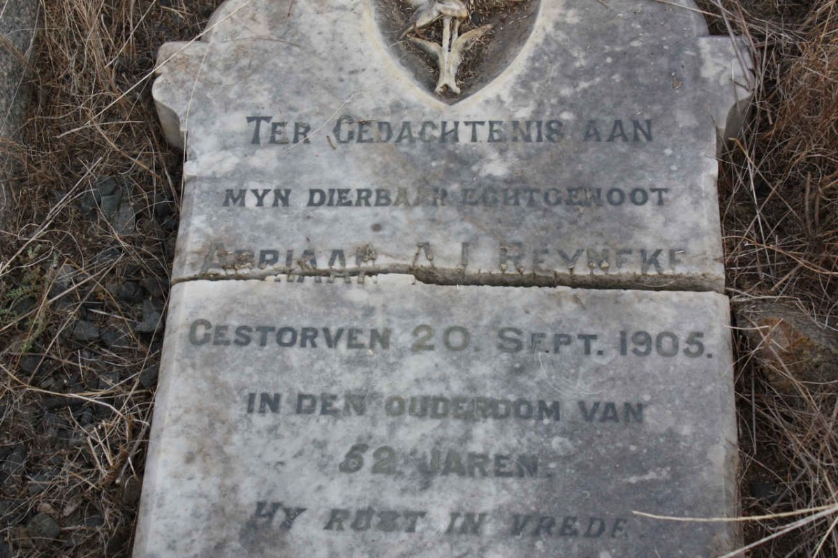 REYNEKE Adriaan A.L. -1905