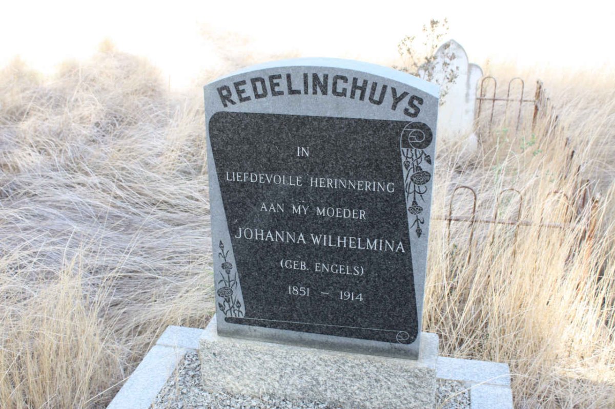REDELINGHUYS Johanna Wilhelmina nee ENGELS 1851-1914