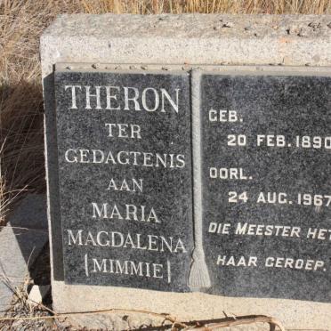 THERON Maria Magdalena 1890-1967