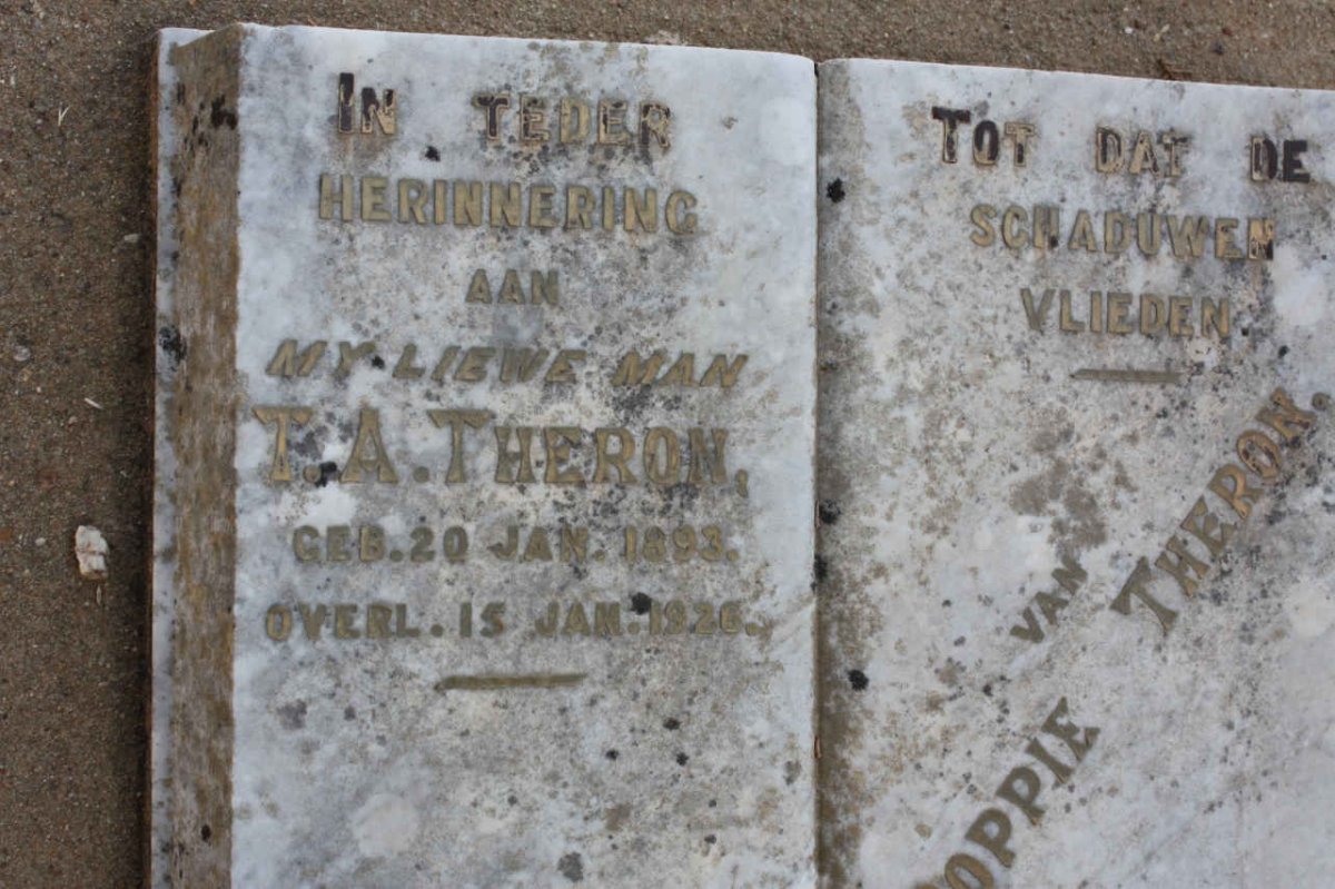 THERON T.A. 1893-1926